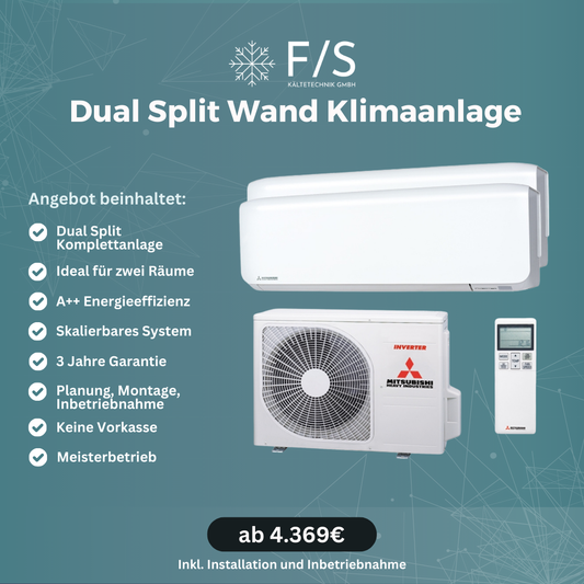 dualsplit-wand-klimaanlage-angebot-mitsubishi-ab-2kw-inkl-installation